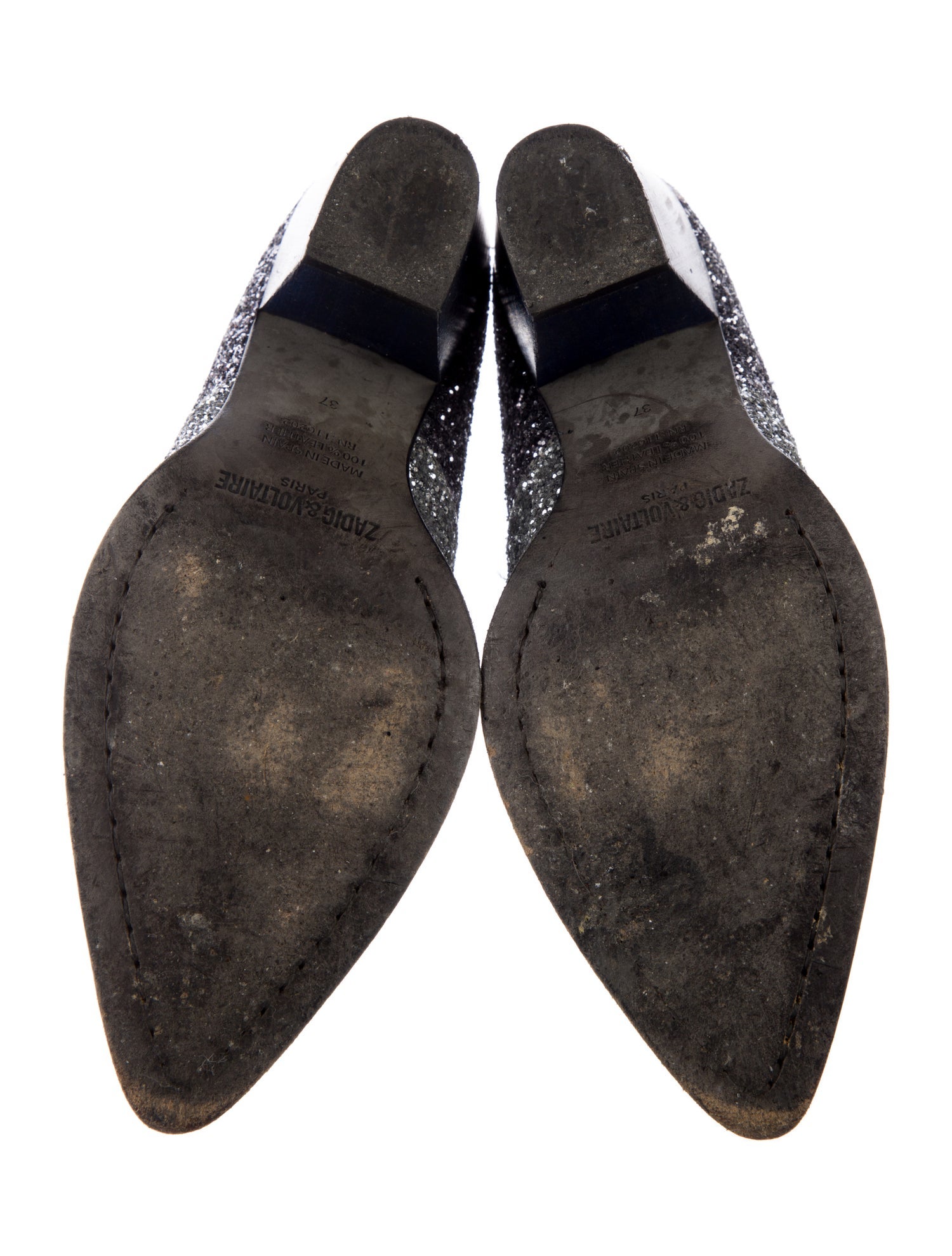 Zadig & Voltaire Glitter Glitter Accents Boots